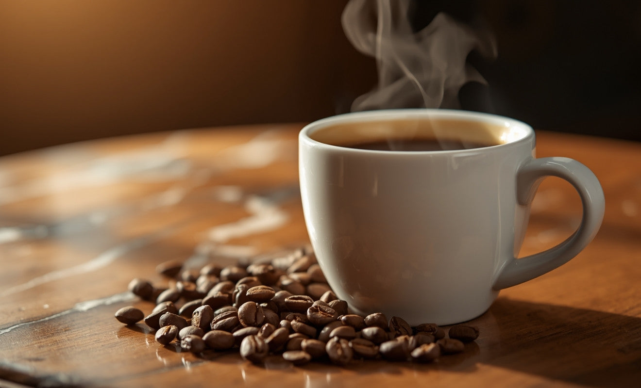 Wie schmeckt Kaffee in Tasse