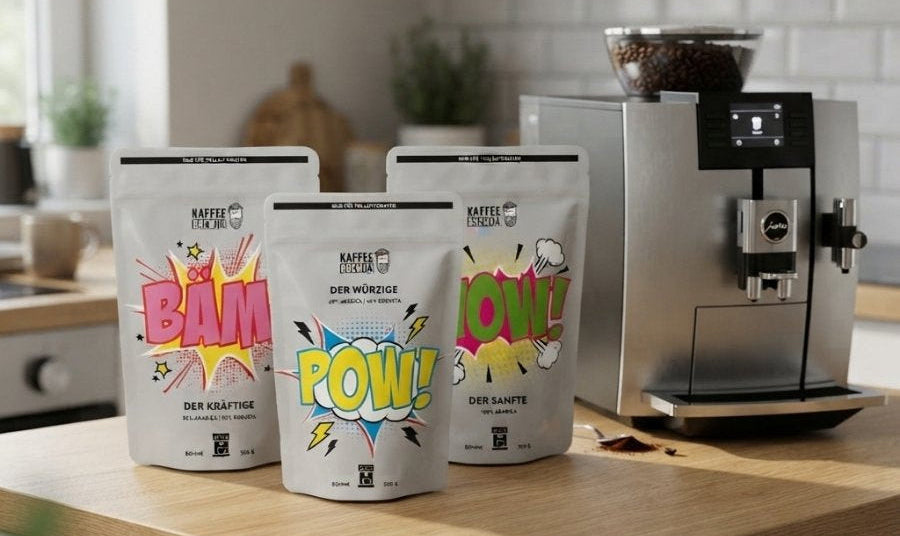 Café Crema vor Vorbereitung
