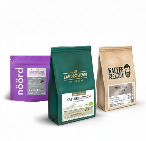 Auswahl an Filterkaffee