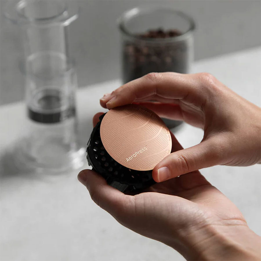 
                  
                    AeroPress Gold Tone Reusable Filter - Standard
                  
                