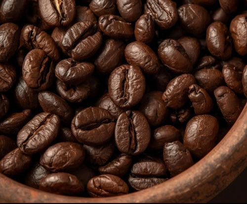 Kaffeebohnen in Schale bei Kaffee Abo